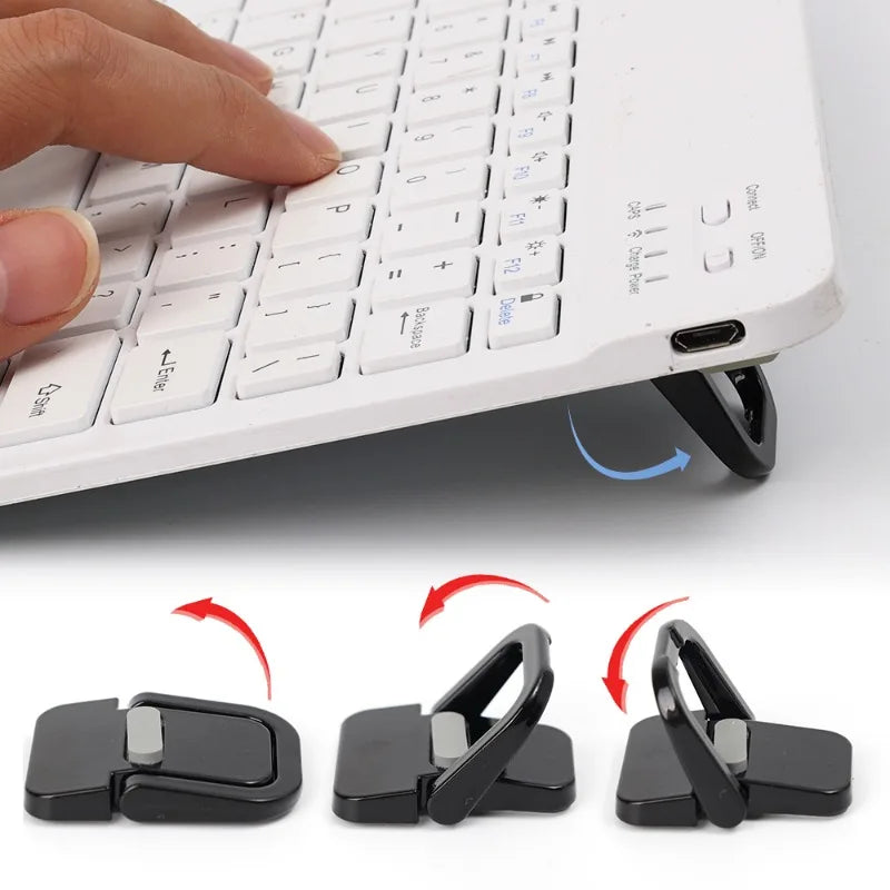Supports d'Ordinateur Portable Pliables – Lot de 2, Compacts et Ergonomiques
