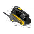 Gonfleur de Pneus Portable 12V – Compresseur avec Lumière LED pour Voiture