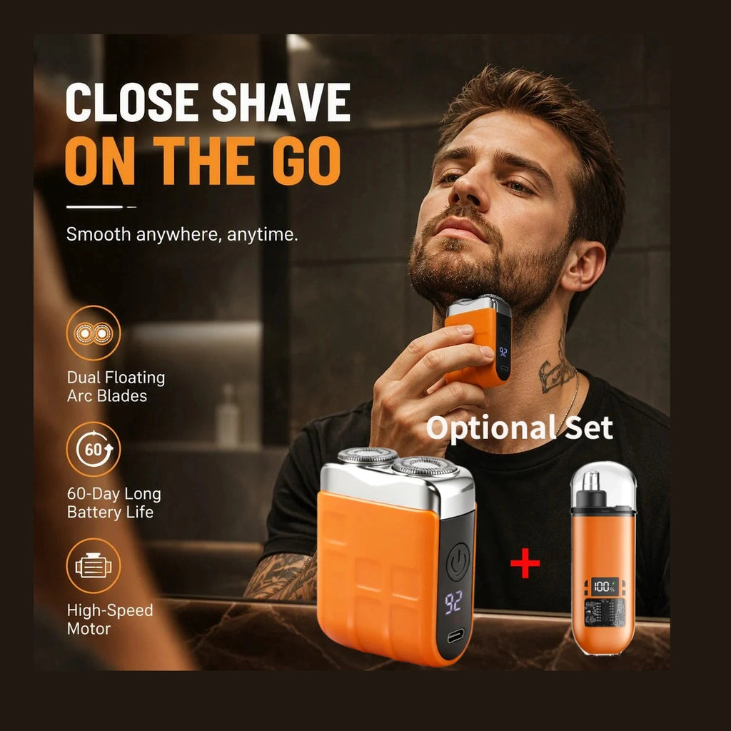 Rasoir Électrique Multifonction Portable – Rasage Précis pour Homme